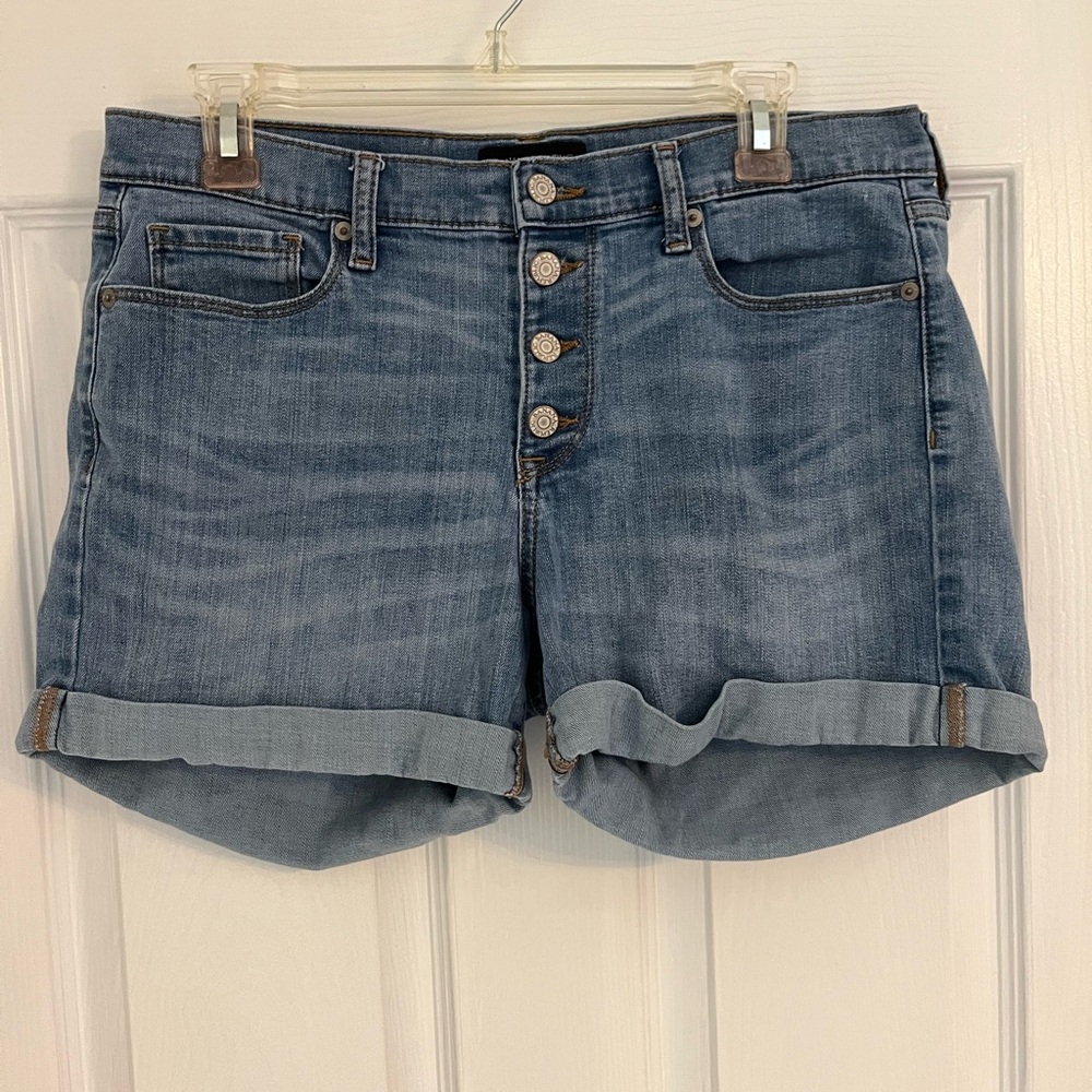 Banana Republic Blue Jean Shorts Classic Casual Style